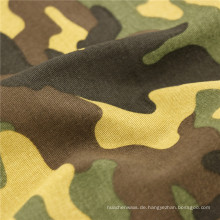 146Cm 20X16 + 70D / 156X48 254Gsm 100% Baumwolle Strech Köper Baumwolle und Baumwolle bedruckt Uniform Camouflage